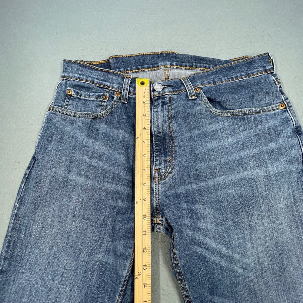 Levi's Blue 559 Relaxed Straight Leg Denim Jeans Mens 32x32 - Picture 8 of 12